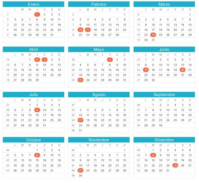 Calendario Académico 2024